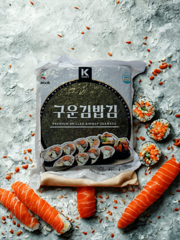 Premium Grilled Gimbap Seaweed 100 Sheets